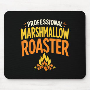 Marshmallow-Röster Lagerfeuer  Mousepad