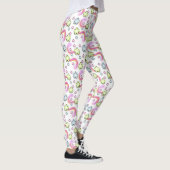 Marshmallow Star Kawaii Pastel Leggings (Rechts)