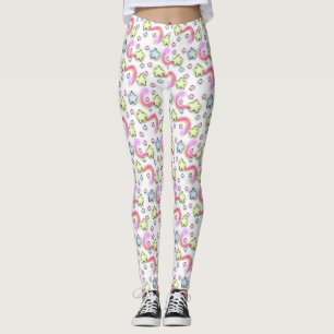 Marshmallow Star Kawaii Pastell-Leggings Leggings