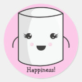 Marshmallow Stickers (Vorderseite)