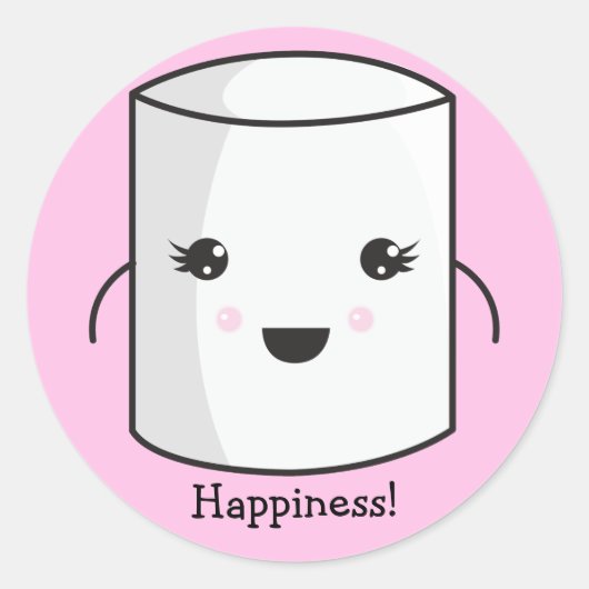 Marshmallow Stickers (Vorderseite)