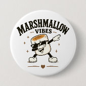Marshmallow Stimmung Button (Vorderseite)