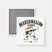 Marshmallow Stimmung Magnet (Vorderseite/Rückseite)