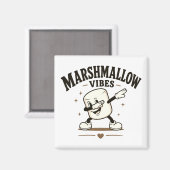 Marshmallow Stimmung Magnet (Vorderseite/Rückseite)