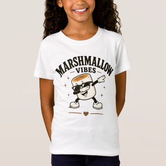 Marshmallow Stimmung T-Shirt (Vorderseite)