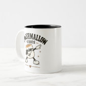 Marshmallow Stimmung Zweifarbige Tasse (Vorderseite Links)