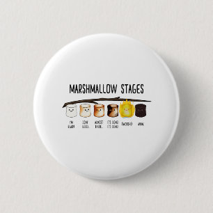 Marshmallow-Stufen - Kawaii geröstete getoastete C Button