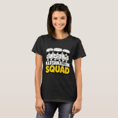 Marshmallow-Team-Lagerfeuer S'mores T-Shirt (Vorne ganz)