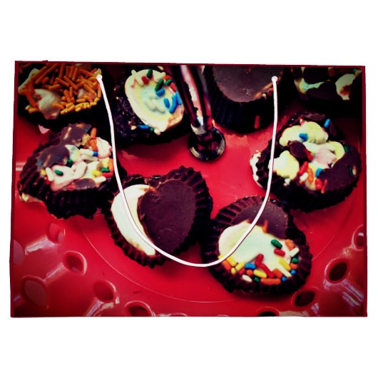 Marshmallow Truffles Große Geschenktüte (Rückseite)