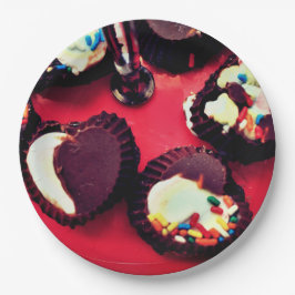 Marshmallow Truffles Pappteller