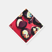 Marshmallow Truffles Serviette (Ecke)