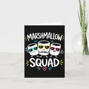 Marshmallow-Trupp Familienlagerfeuer  Karte