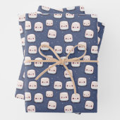 Marshmallow Wrapping Paper Geschenkpapier Set (Beispiel)
