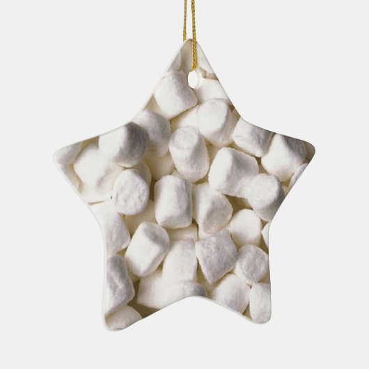 Marshmallows Keramik Ornament (Rechts)