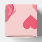 Marshmallows Pink Hearts Candy Valentine's Day Geschenkschachtel (Oben)