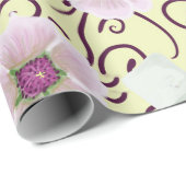 Marshmallows und Marshmallows Geschenkpapier (Rolleneckpunkt)