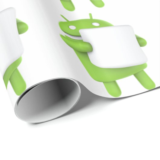 Marshmellow Geschenkpapier (Rolleneckpunkt)