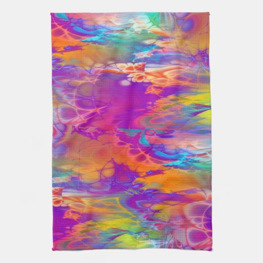 Marshmellow Himmel Geschirrtuch (Vertikal)