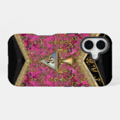 Marshwell viktorianisches Monogramm iPhone 16 Hülle (Rückseite (Horizontal))