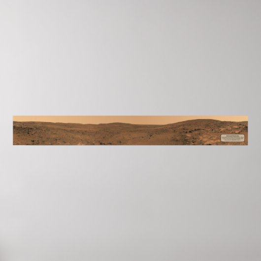 Marsianische Landschaft (Seminolpanorama, in volle Poster (Vorne)