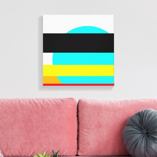 Marsianischer Sonnenuntergang Leinwanddruck (Insitu (Wohnzimmer))