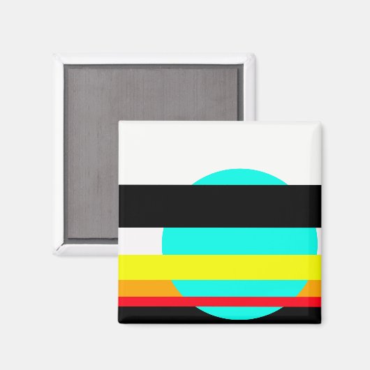 Marsianischer Sonnenuntergang Magnet (Vorderseite/Rückseite)