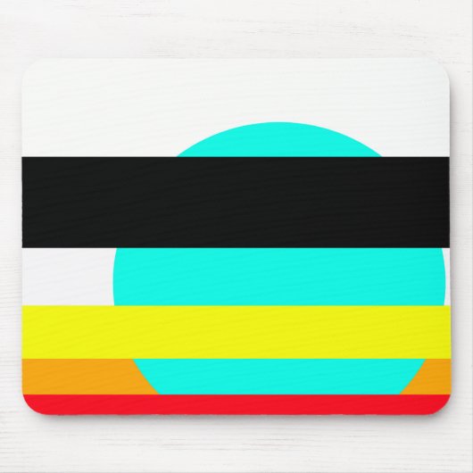 Marsianischer Sonnenuntergang Mousepad (Vorne)