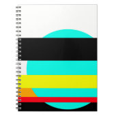 Marsianischer Sonnenuntergang Notizblock (Vorderseite)