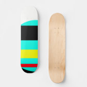 Marsianischer Sonnenuntergang Skateboard (Vorderseite)