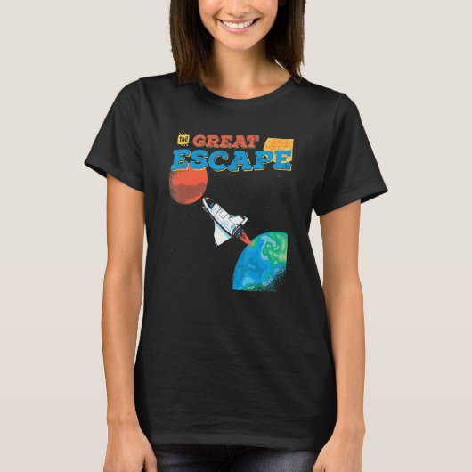 Marslandung Mars Rover Robot Space Vehicle Great E T-Shirt (Vorderseite)