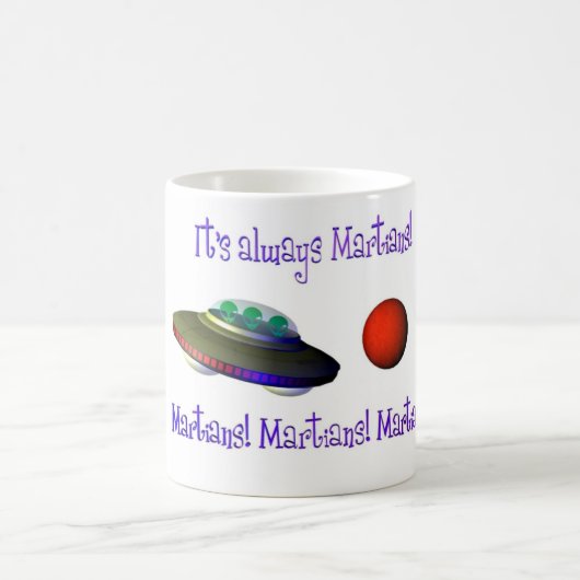 Marsmenschen, Marsmenschen, Marsmenschen Kaffeetasse (Mittel)