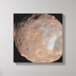 Marsmond Phobos Leinwanddruck