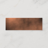 MarsSandsturm Mini Visitenkarte (Rückseite)