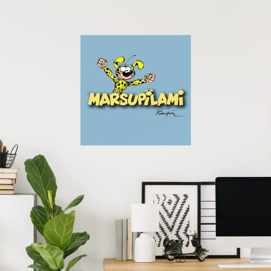 Marsupilami Poster (Heimbüro)