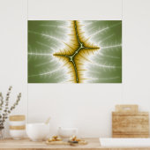 Mart - Fraktal Poster (Küche)