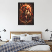 Marte Leinwanddruck (Insitu (Schlafzimmer))