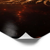Marte Poster (Ecke)