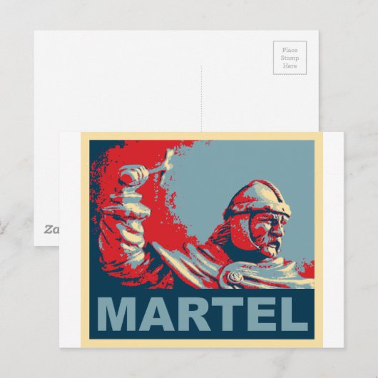 Martel (Hope color) Postkarte (Vorne/Hinten)