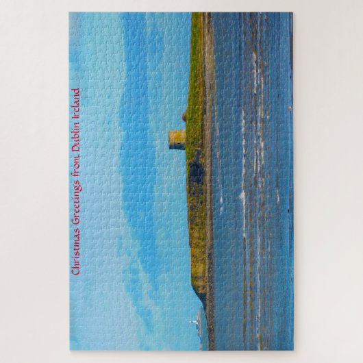 Martello Tower Dublin Irland. Jigsaw Puzzle (Vertikal)
