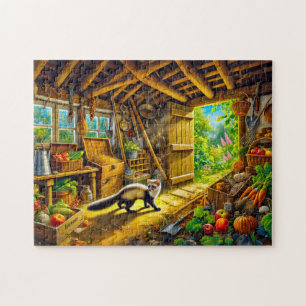 Marten Erkundung der alten Hülle Puzzle