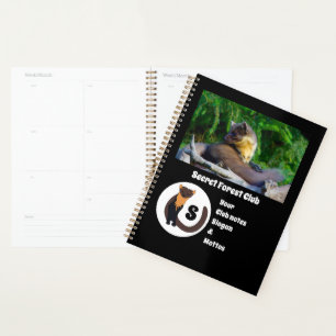 Marten Secret Forest Club Foto Monogram Planer