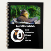 Marten Secret Forest Club Foto Monogram Planer (Vorderseite)