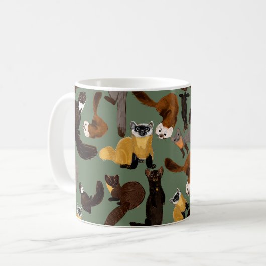Martens of the world kaffeetasse (Vorderseite Links)