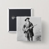 Martha Canary c.1895 Button (Vorne & Hinten)