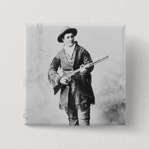 Martha Canary c.1895 Button