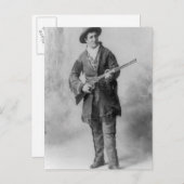 Martha Canary "Calamity Jane" Postkarte (Vorne/Hinten)