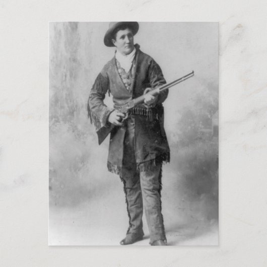 Martha Canary "Calamity Jane" Postkarte (Vorderseite)