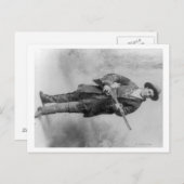 Martha Canary Portrait "Calamity Jane" Postkarte (Vorne/Hinten)