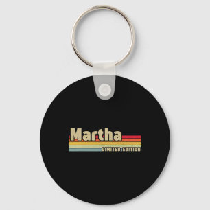 Martha Gift Name Personalisiert Geburtstags-Spaß C Schlüsselanhänger