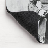 Martha-Kanarienvogel c.1895 Mousepad (Ecke)